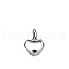 Stainless Steel Rhinestone Perfume Bottle Pendants PW-WG539A2-04-1