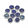 Synthetic Lapis Lazuli Pendants G-Q964-04P-1