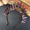 Natural Amethyst Hair Bands PW-WGD5E77-02-1