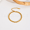 Stainless Steel Chain Necklaces & Bracelets & Anklets Sets for Unisex BL6999-1-5