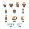 Fashewelry DIY Dangle Earring Making Kits DIY-FW0001-04P-10