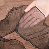 Polyester Organza Ruffled Pleated Lace Fabric Trim OCOR-WH0070-15D-3