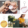 BENECREAT DIY Baseball Charm Keychain Making Kits DIY-BC0005-23-6