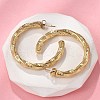 304 Stainless Steel Twist C-Shaped Stud Earrings EJEW-V016-09G-02-2