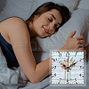 MDF Printed Wall Clock HJEW-WH0059-003-4
