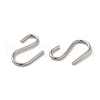 304 Stainless Steel S-Hook Clasp STAS-C085-03B-P-2
