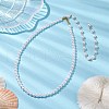 Imitation Pearl Acrylic Beaded Necklaces for Women NJEW-JN04827-2