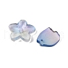 Gradient Color Transparent Glass Beads GLAA-B026-01L-2