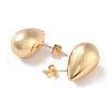 Brass Stud Earrings for Women EJEW-M239-08G-2