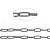 304 Stainless Steel Paperclip Chains CHS-F010-01H-B-1