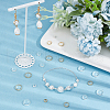 CREATCABIN 50Pcs 10 Styles Brass Beads Frames KK-CN0002-56-4