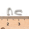 304 Stainless Steel Ice Pick Pinch Bails STAS-L022-496P-05-2