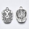 Alloy Crystal Rhinestone Pendants PALLOY-Q441-030-RS-3