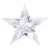 Transparent Acrylic Pendants X-TACR-T028-09A-1