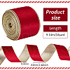 10 Yards Single Face Velvet Ribbon SRIB-WH0011-142A-2