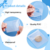  100Pcs 2 Styles Dustproof PVC Commemorative Coin Storage Envelope Bags for Jewelry ABAG-PH0001-49-4