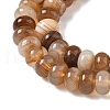 Natural Banded Agate Beads Strands G-F790-I01-01J-4