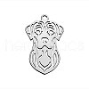 201 Stainless Steel Puppy Pendants STAS-Q201-T436-1