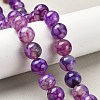 Natural Dragon Veins Agate Beads Strands G-A261-A04-14mm-1