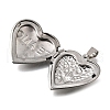 316 Stainless Steel Locket Pendants STAS-N0016-18B-P-2