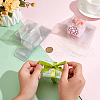 Transparent PET Tea Storage Boxes CON-WH0106-08G-3