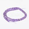 Natural Amethyst Beads Strands G-F460-50-A-2