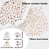 SOFPLATE Acrylic Flat Round Beads SACR-SP0001-05C-2