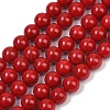 Shell Pearl Beads Strands BSHE-K015-6mm-01-1