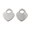 Tarnish Resistant 201 Stainless Steel Charms STAS-K217-51A-1