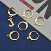 304 Stainless Steel Leverback Earring Findings X-STAS-P210-30G-6