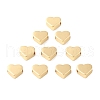 Rack Plating Brass Beads KK-G452-31G-3