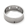 201 Stainless Steel Finger Rings RJEW-G278-23P-3