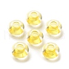 Transparent Acrylic European Beads TACR-P009-C01-02-1