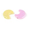 UV Plating Opaque Acrylic Beads OACR-T028-59-2