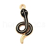 Alloy Enamel Pendants FIND-U031-14G-06-1