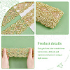 Rhombus Pattern Polyester Ribbon OCOR-WH0079-17A-4