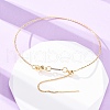 Brass Slider Adjustable Bracelet Making KK-P302-01G-2