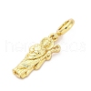 Brass Saint European Dangle Charms KK-D325-26G-03-2