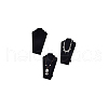 Velvet with Paperboard Necklace Bust Display Stands NDIS-WH0017-05A-7