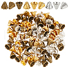 GOMAKERER 90Pcs 3 Colors Tibetan Style Bead Cones FIND-GO0003-36-1