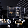 Rectangle Transparent Acrylic Display Base DJEW-WH0034-50E-6