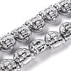 Electroplated Synthetic Non-magnetic Hematite Beads Strands G-Q174-04B-1