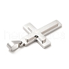 Non-Tarnish 304 Stainless Steel Pendants STAS-K244-04P-3