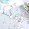 SOFPLATE 100Pcs 304 Stainless Steel Charms FIND-SP0002-45-4