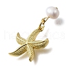 Brass Pendants KK-B132-02G-02-2