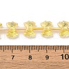 Electroplate Glass Beads EGLA-F163-01-HP02-4