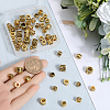 SOFPLATE 60Pcs 6 Styles Tibetan Style Alloy European Beads TIBEB-SP0001-06-3