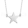 SHEGRACE Rhodium Plated 925 Sterling Silver Pendant Necklace JN730A-1
