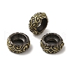 Tibetan Style Rack Plating Brass Linking Ring KK-Q805-40AB-1