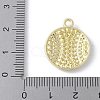 Alloy Enamel Pendants PALLOY-R153-01G-02-3